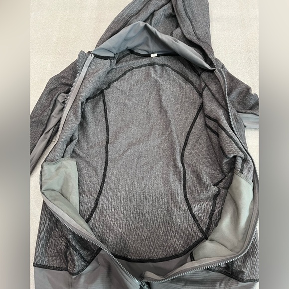 Lululemon Daily Practice Jacket Heathered Herrington Sz8 - Picture 7 of 11